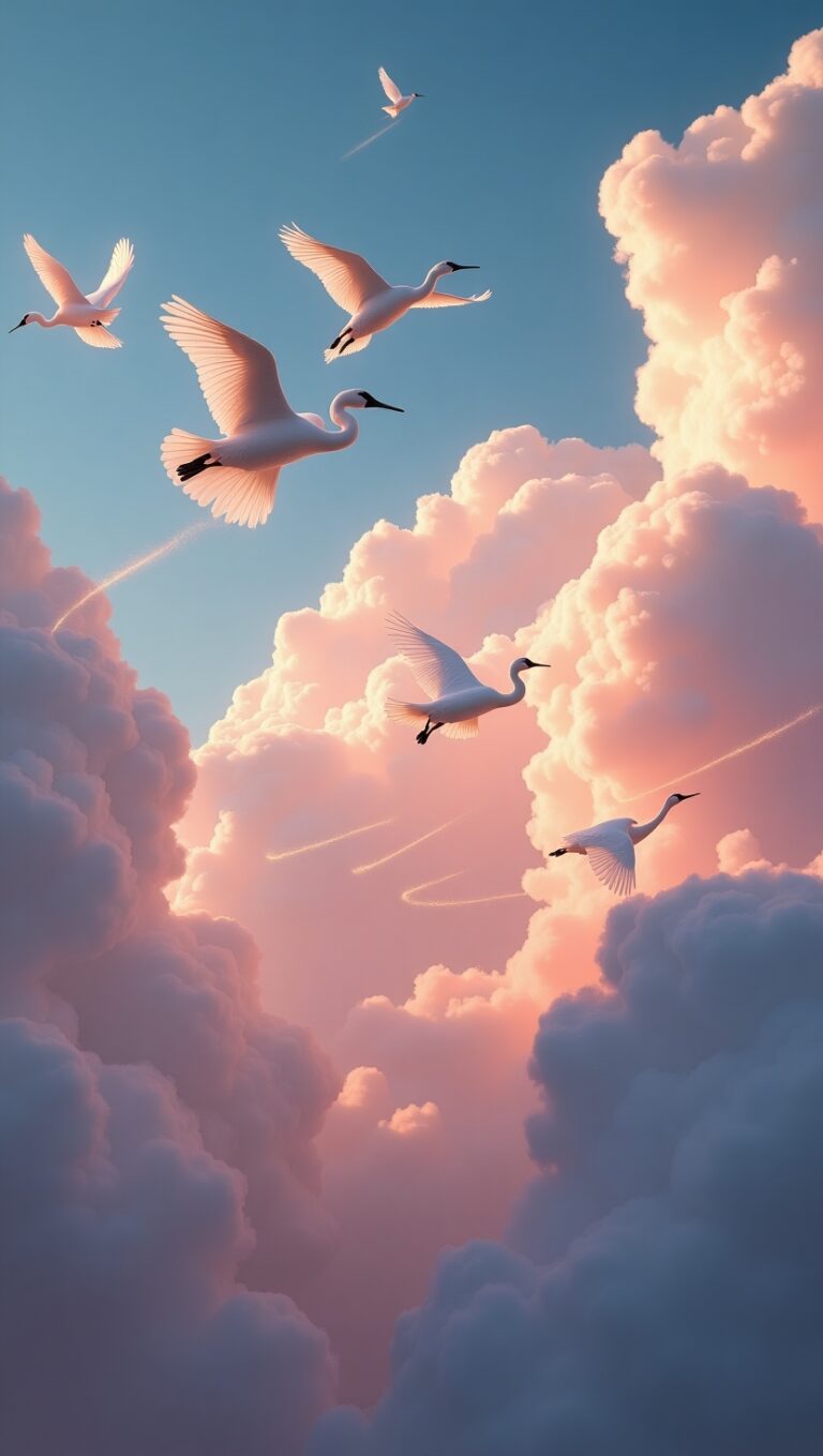 Fantasy Bird Chorus in the Sky